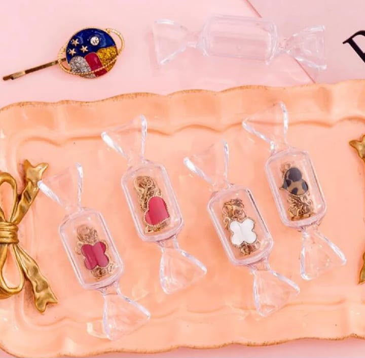 10 pcs candy shaped jewellery organiser