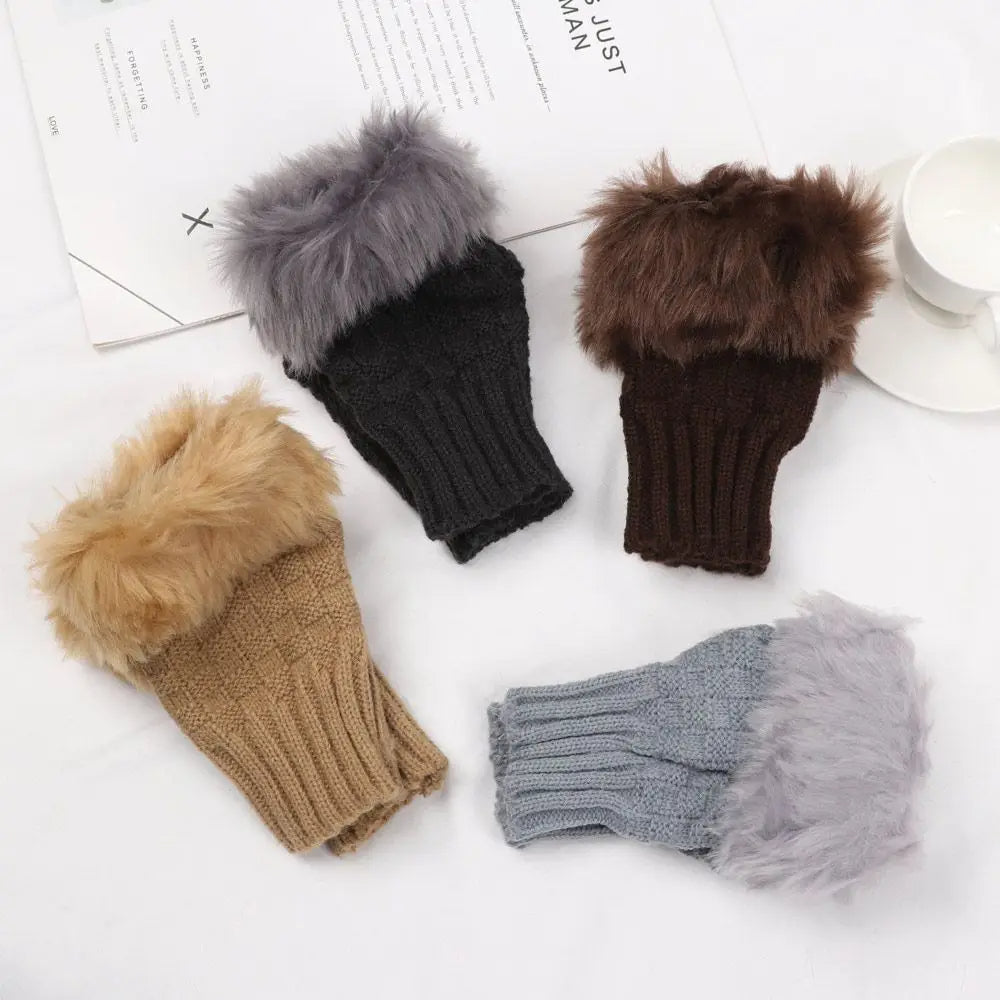 Korean wool hand gloves - hath ko sardi se bachata hai or kaam bhi nhi rukta