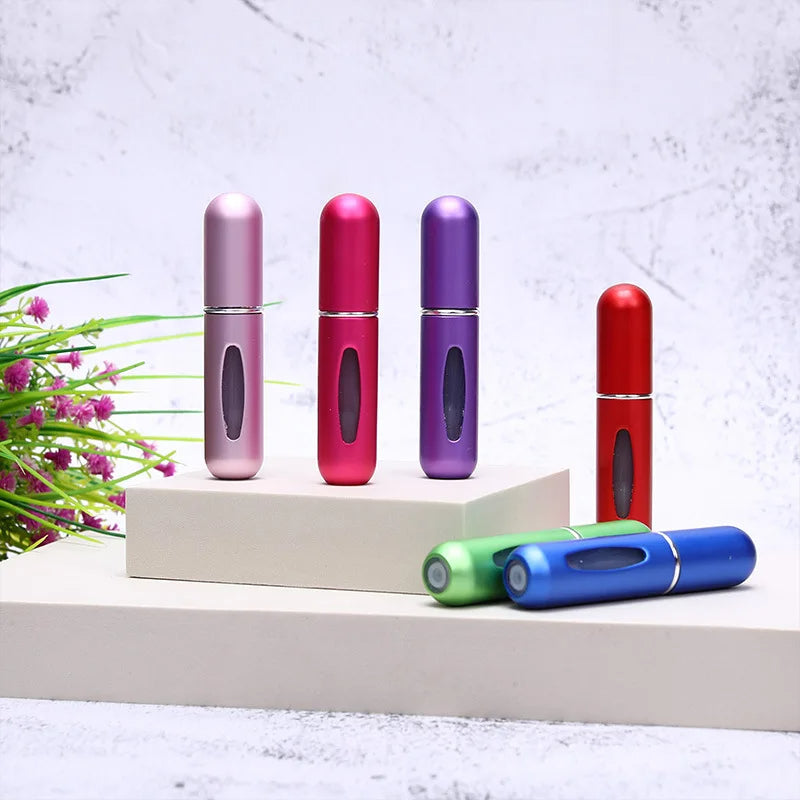 Perfume Refillable Spray Bottles Atomizer (5ml) Purse, Pocket Luggage Travel Size