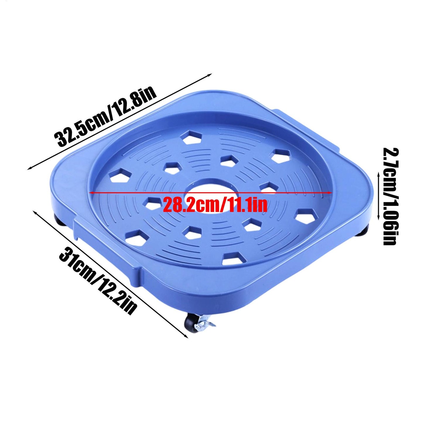 Gas cylinder base with wheel - Heavy quality