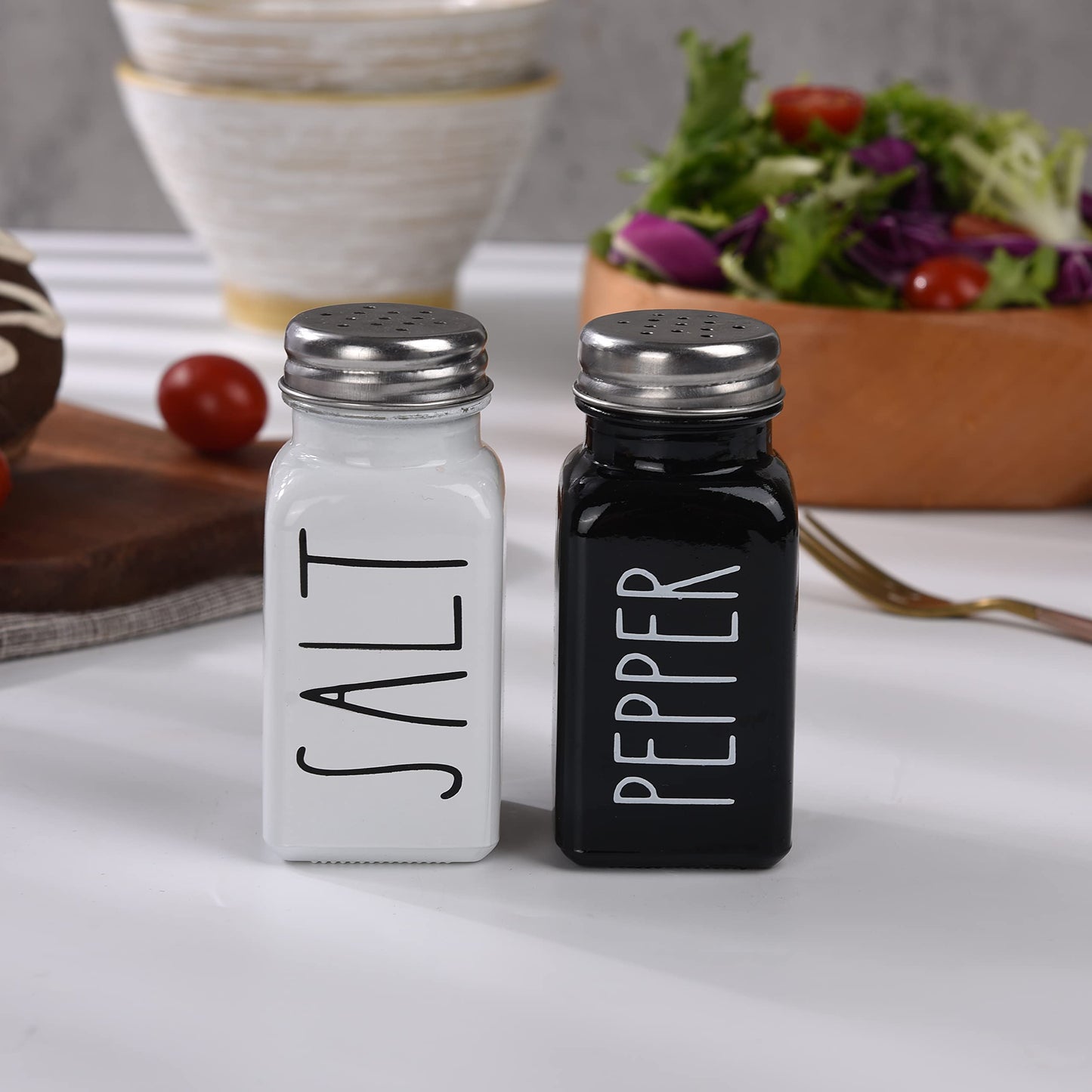 Salt & Pepper glass merterial