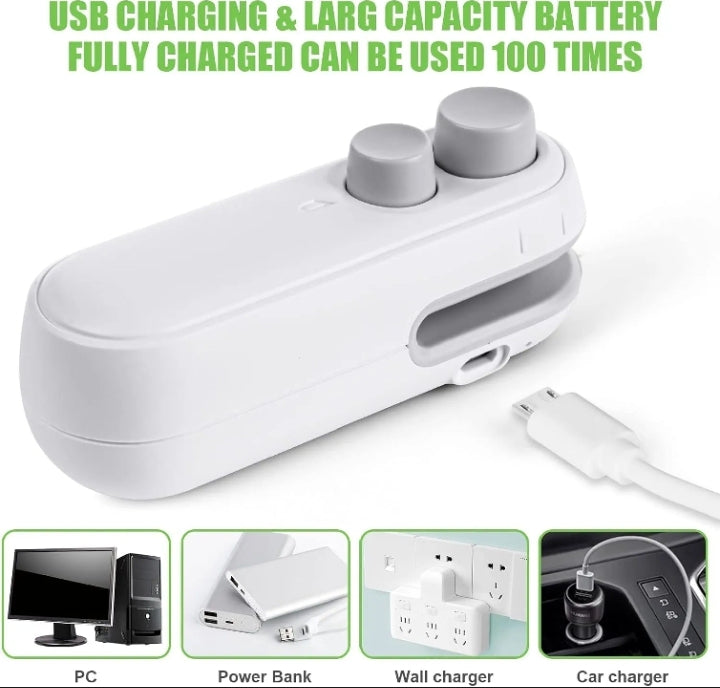 Rechargeable Mini Bag Sealer