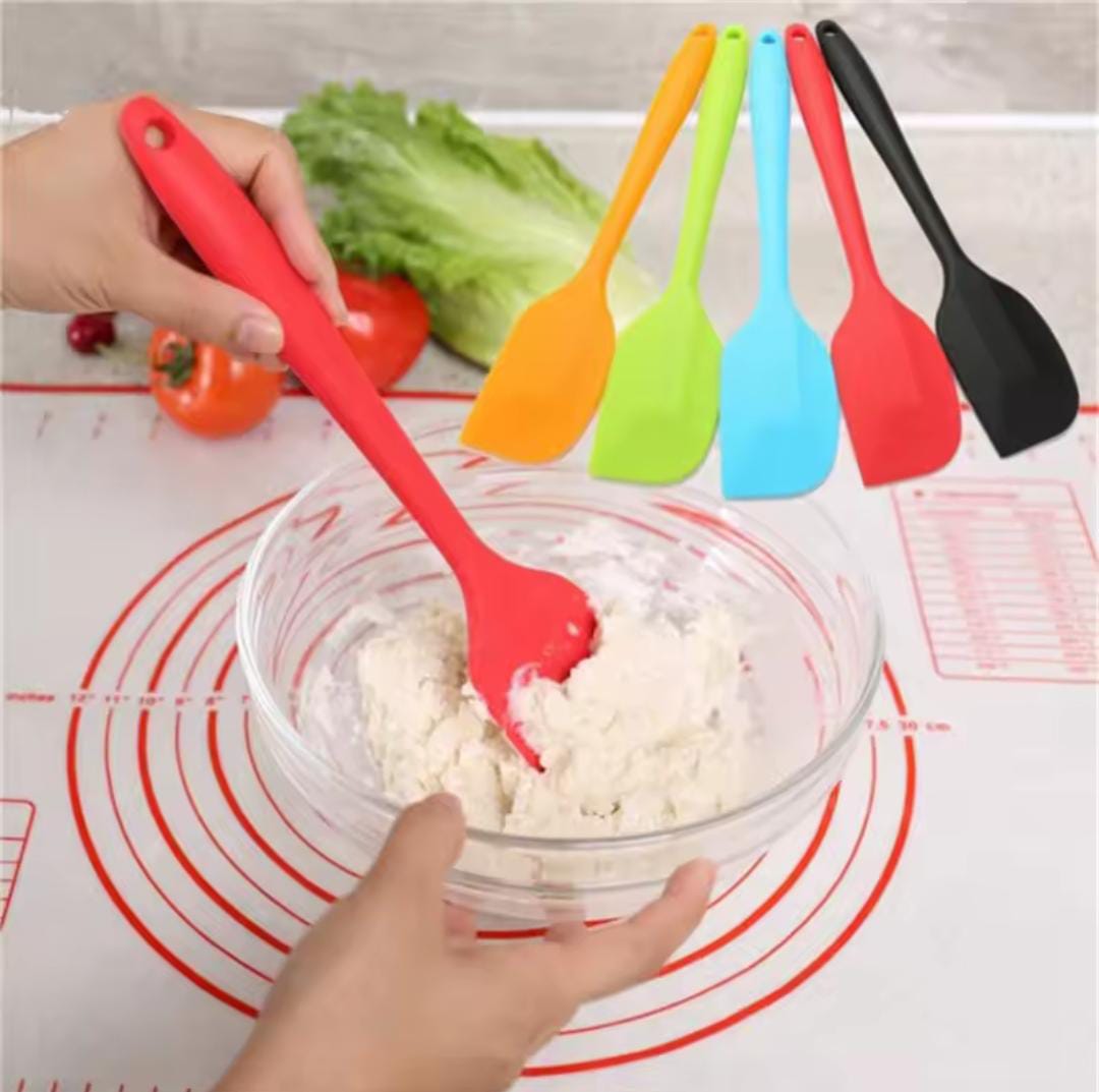Silicone Spatula Multicolor Food Grade Non Stick Butter Cake Baking Spatula Cooking Silicone Spatula Set Cookie Pastry Scraper