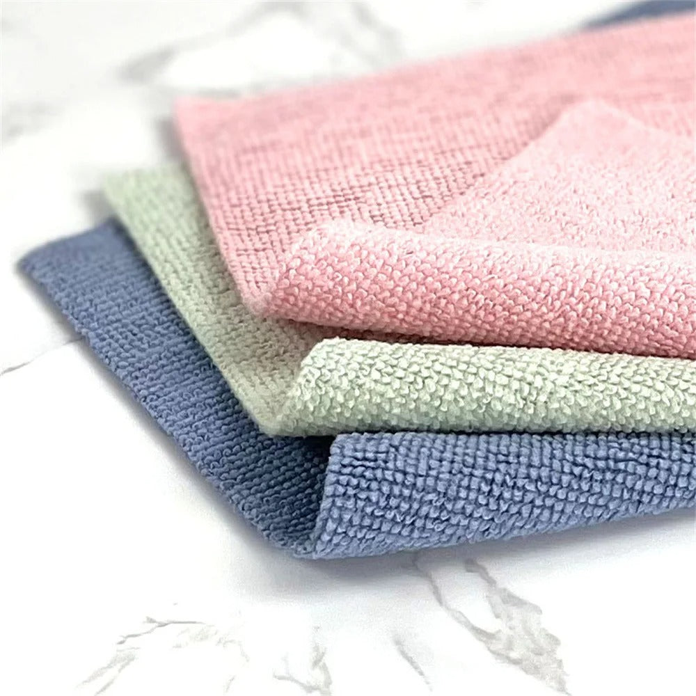 Disposable Microfiber Kitchen Cloth Soft Hand Towel Reusable Gadgets Dishcloth Rags Durable Napkin 1 Box 20pcs/lot per box