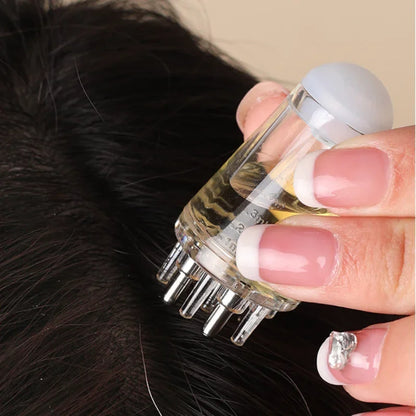 Scalp Applicator Liquid Comb Portable Massage Mini Comb Essential Oil Liquid Massage Guide Anti Hair Loss Scalp Tools