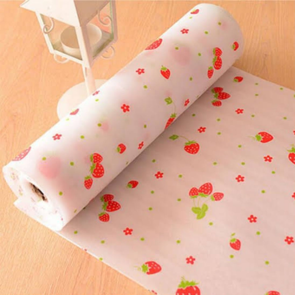 Roll Cute Non-Slip Washable Oil-Proof Shelf Liner - Binder-Free Drawer Mat for Kitchen Cabinet, Refrigerator, Locker, Desk - Home Accessories and Decorative Supplies, Kitchen Drawer Organizer, Shelf Liners