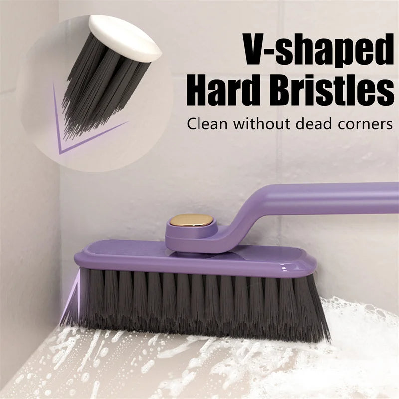 3in 1 Multi-Purpose Cleaning Brush, Tweezers, for Bathroom, Tile, Window, Groove, Dirt, Clip, Floor, Stiff Bristles