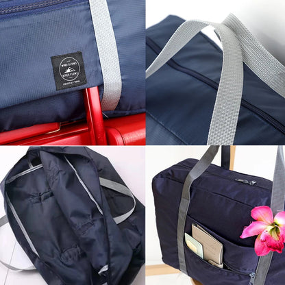 Foldable Travel Duffel Bag, Waterproof Lightweight