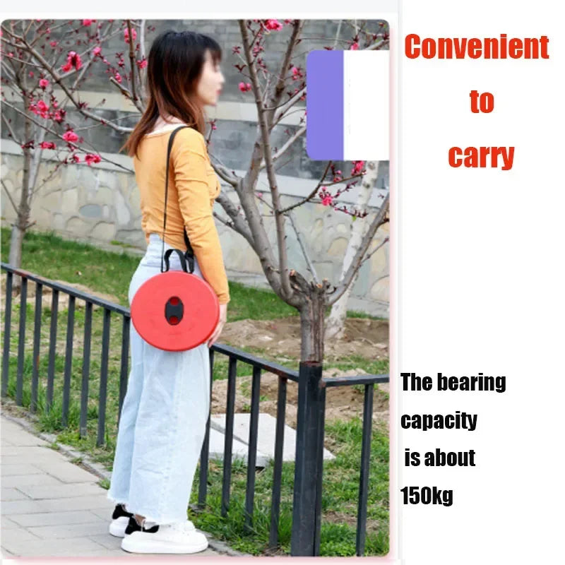 Portable Retractable Folding Stool Chair | Latest Smart Outdoor Foldable, Collapsible Lightweight Seat Chair Stool for Camping Traveling, Picnic, Car, Easy to Carry Anywhere