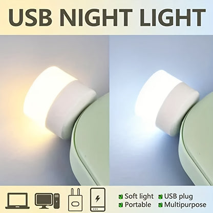 Mini USB Bulb Warm White LED Light for Camping Emergency Blackout Backup Power Outage Battery Operated Portable Lantern