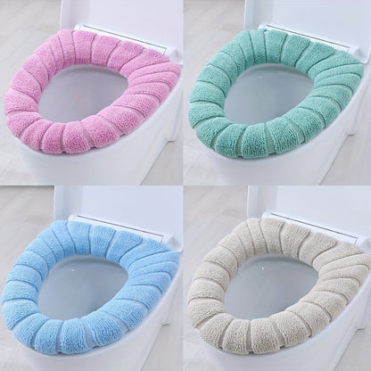Toilet Cushion Household Toilet Universal for Four Seasons Toilet Seat Cover Toilet Large Size Winter Thickened Toilet Seat Cushion Toilet Ring Cushion