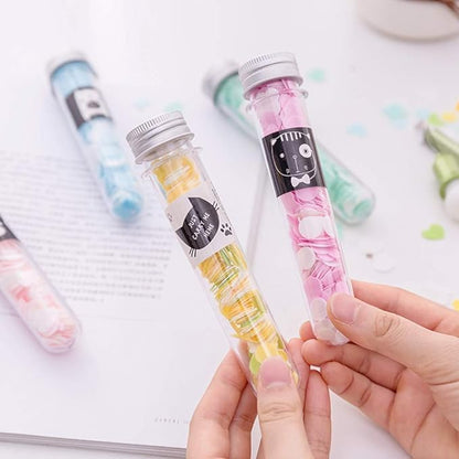 Flower Soap Tube Paper Soap For Travelling  Disposable Hand Washing Cleaning Paper Soap Foaming Paper Soap For Travel