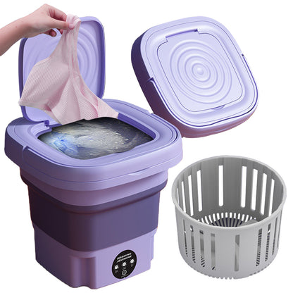 12L Foldable Washing Machine With Dryer