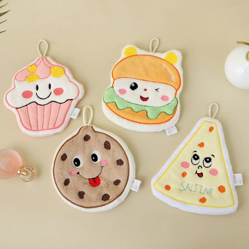Cute cartoon hand towel