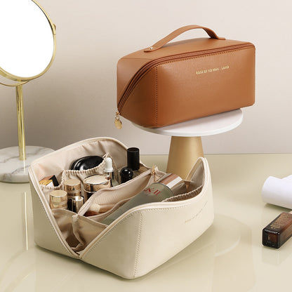 Leather Cosmetic PU Pouch