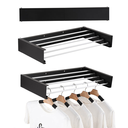 Wall Mounted Foldable Towel Rack 100cm