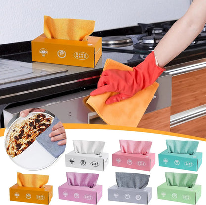Microfiber Clothes  Pack of 20pcs Box  Random Colours