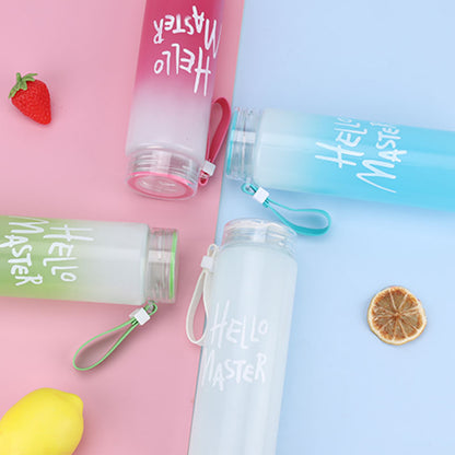 Hello Master Glass Water Bottle  -  New  beautiful design