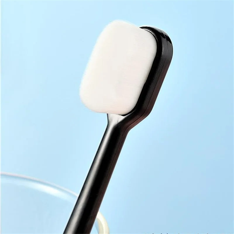 Ultrafine Wave Nano Million Bristles Toothbrushes Micro Soft Toothbrush with Holder Portable Eco-Friendly Oral Care Products Kit
