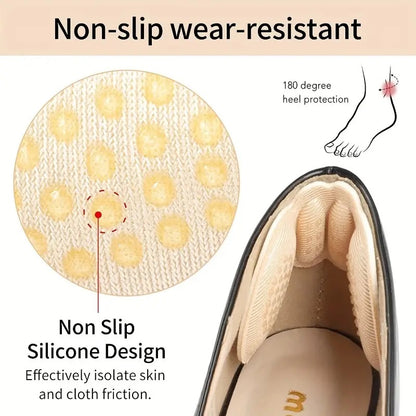 1 Pair High Heel Insole Shoes pad for Women Adjust Size Adhesive Heels Pads Liner Grips Protector Sticker Pain Relief Foot Care Insert