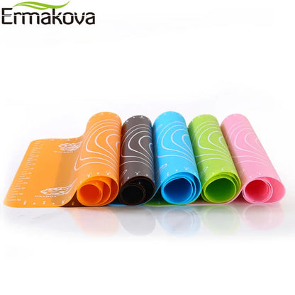 Big size Roti Mat Non-Stick Silicone Baking Polymers with Measurement, Rolling Dough, Heat Degree Pad, Board Dramatically