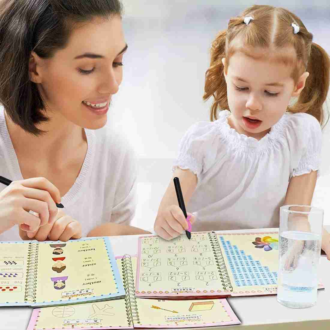 Child Calligraphy Books Mathematics Math Notebooks Montessori Copybooks French Book for Kids Writing Notebook Magic Copybook