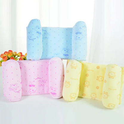 Orthopedic Newborn Baby Shaping with Natural Buckwheat Fill  Breathable Cover & Ergonomic Design for Flat Syndrome, Polyester, 0-6 Months, Multi-Purpose Use