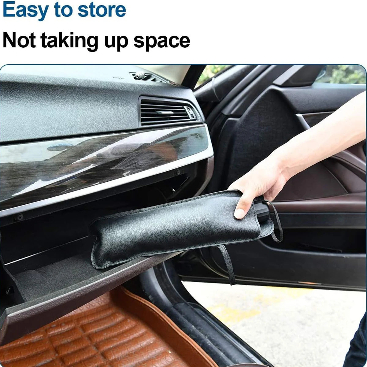 Car Windshield Sunshade Umbrella-Foldable Car Umbrella Sunshade Anti UV Car Windshield (Thermal Protection) Suitable For Car