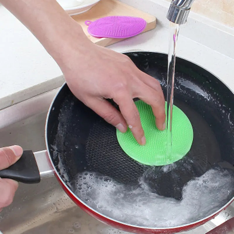 Silicone washing sponge