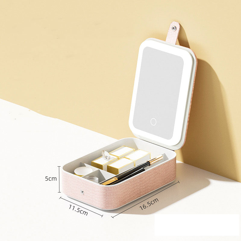 Mini Led Makeup Bag