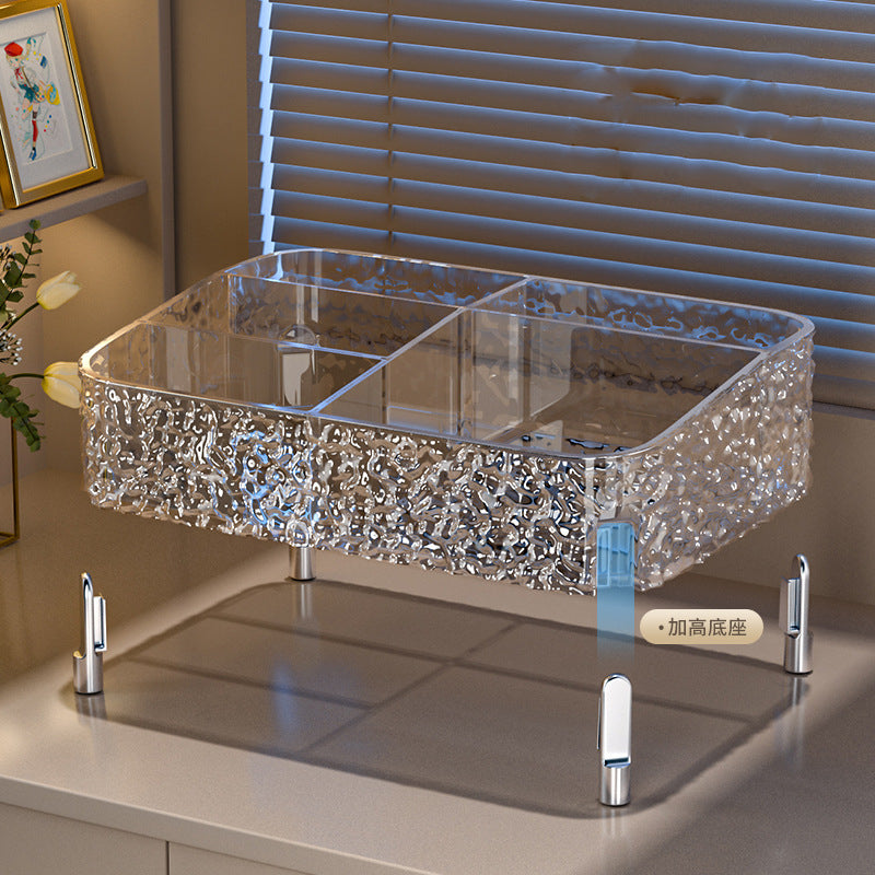 Acrylic Desktop Makeup Organizer