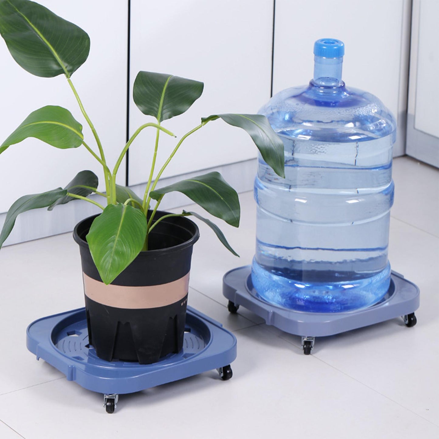 Gas cylinder base with wheel - Heavy quality