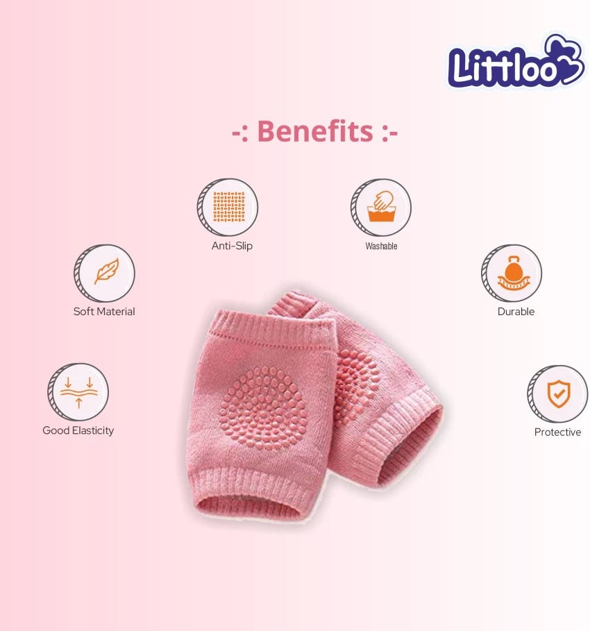 Ultimate Baby Knee Pads 1Pairs of Anti-Slip Soft & Breathable Crawling Protectors for Maximum Safety and Comfort knee and elbow pads for kids