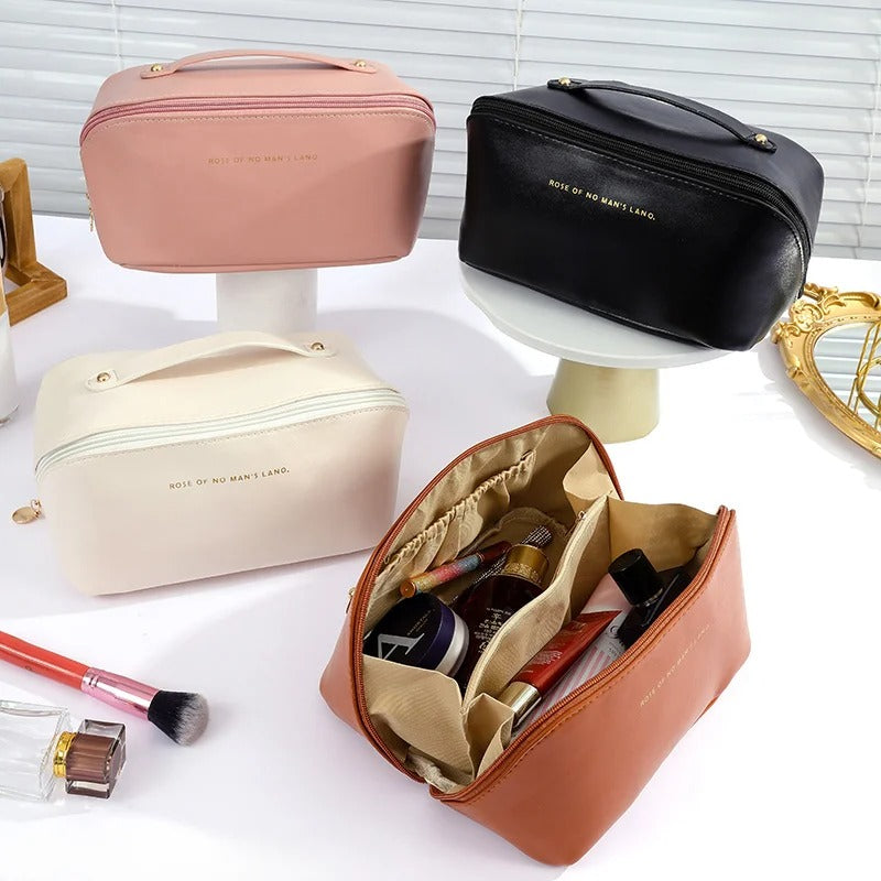 Leather Cosmetic Pouch