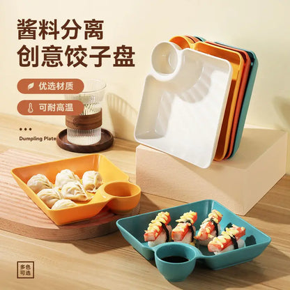 Pack of 4 Fries Dumpling Plates