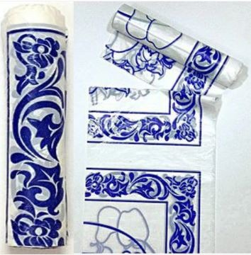 Disposable Dastarkhwan Random Printed designs each Roll 25 Sheets daily use