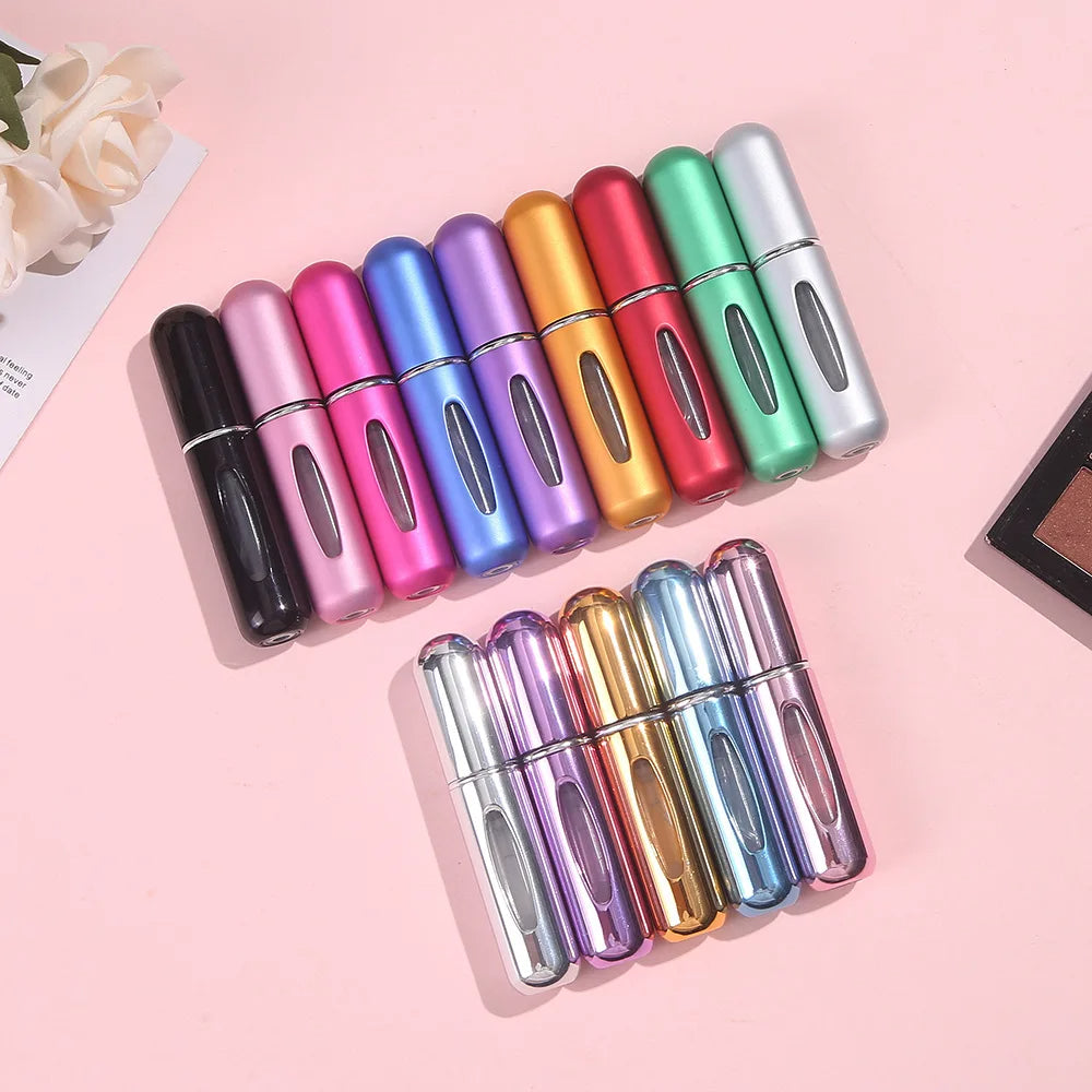 Perfume Refillable Spray Bottles Atomizer (5ml) Purse, Pocket Luggage Travel Size