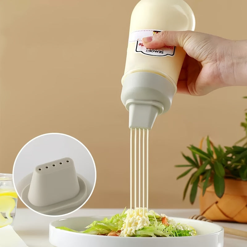 350 ml Squeezable sauce bottle for salad, ketchup, honey, jam, food - grade, for home kitchen, squeeze - type sauce bottle, oyster sauce squeeze bottle