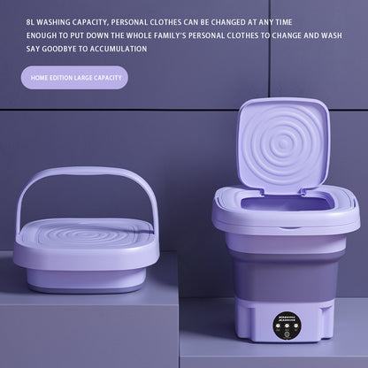 12L Foldable Washing Machine with Dryer