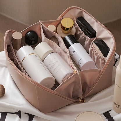 Leather Cosmetic PU Pouch