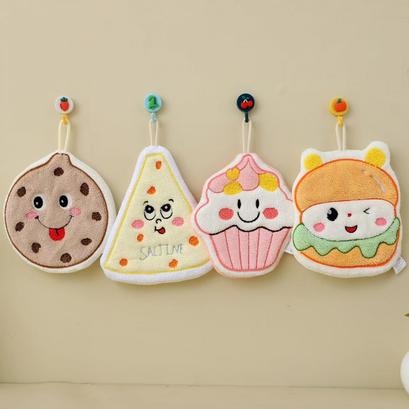 Cute cartoon hand towel