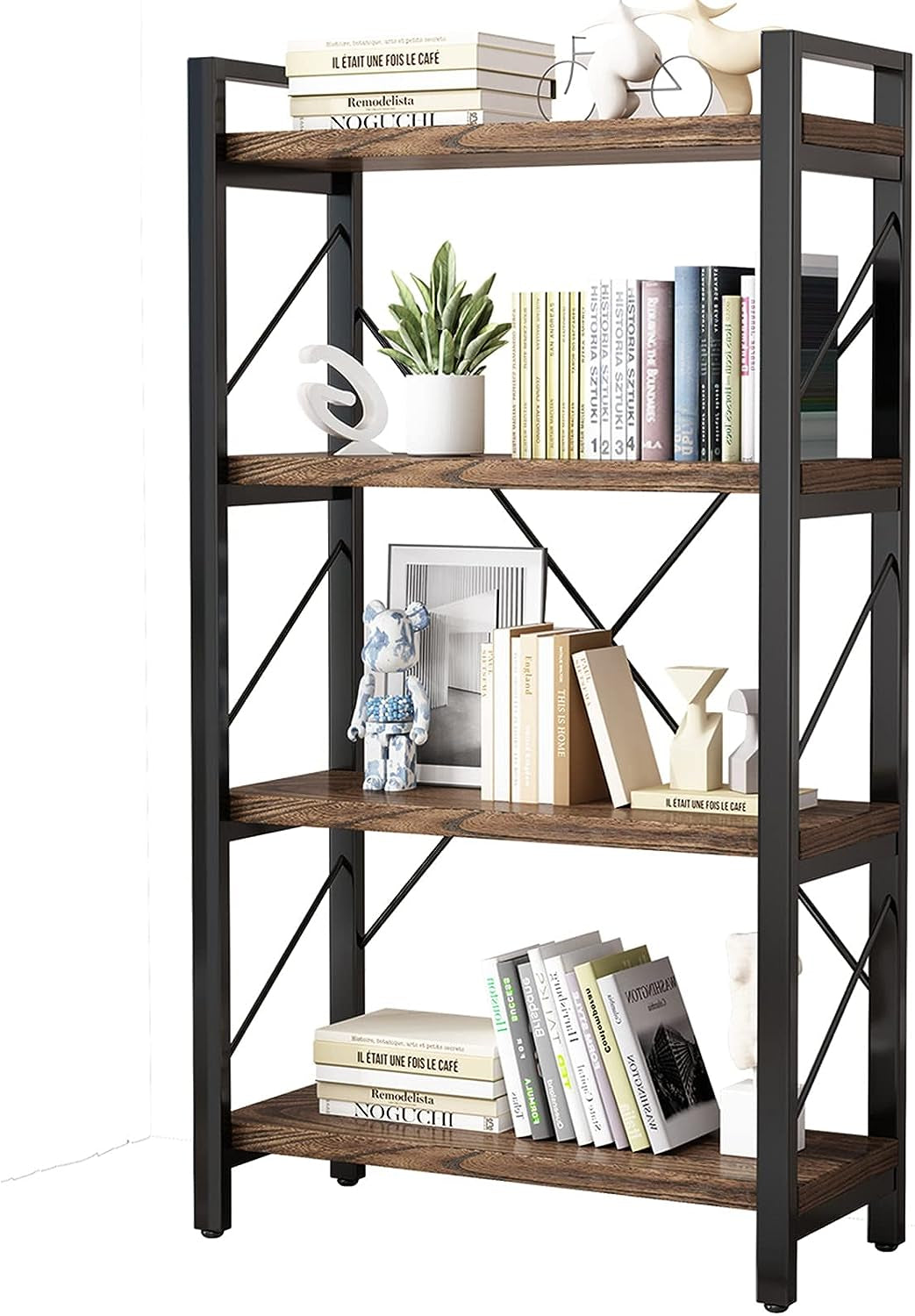 4-Tier Universal Storage Rack  (Moveable with Wheels