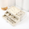 Acrylic Velvet Jewelry Organizer