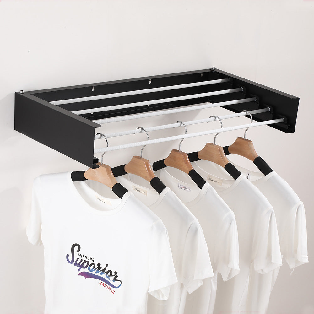 Wall Mounted Foldable Towel Rack 100cm