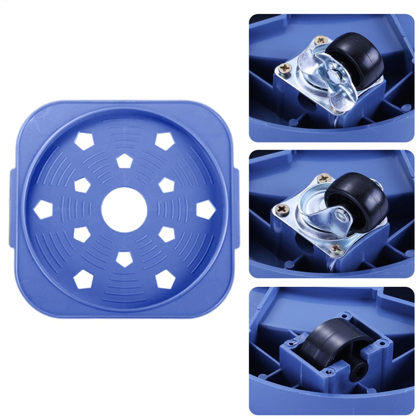 Gas cylinder base with wheel - Heavy quality