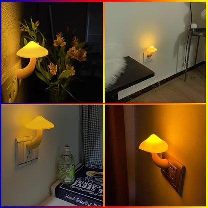 Mushroom night light