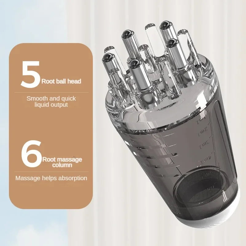 Scalp Applicator Liquid Comb Portable Massage Mini Comb Essential Oil Liquid Massage Guide Anti Hair Loss Scalp Tools