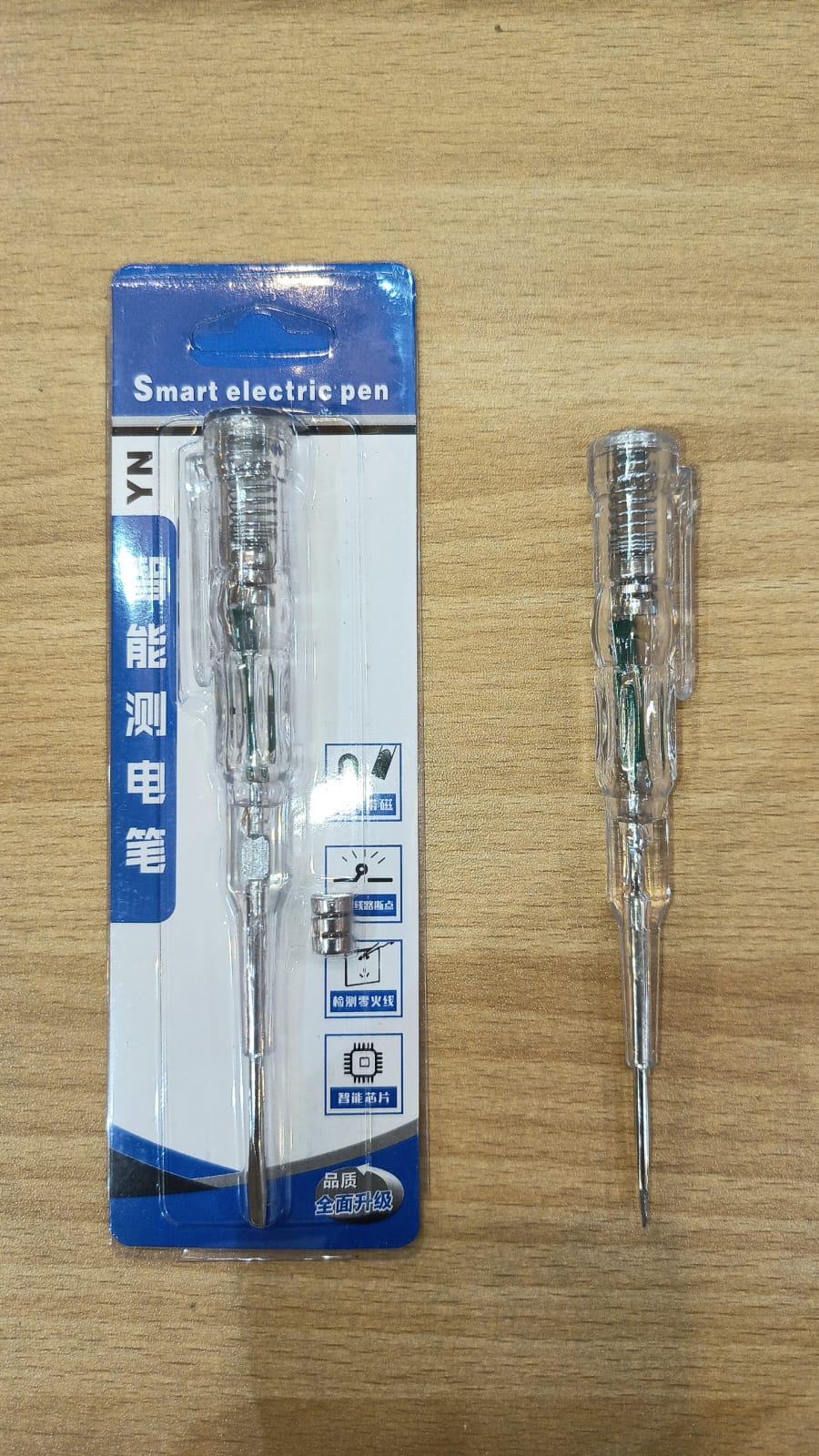 Highlight LED Test Pen Intelligent Induction Power Voltage Detector Pen Voltmeter 24-250V Circuit Tester Tool