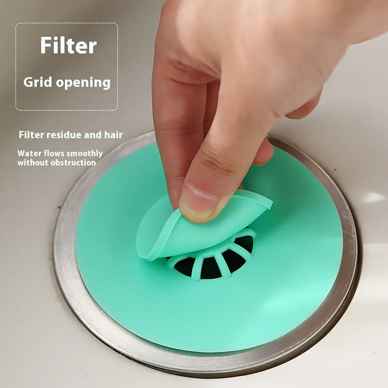 2-in-1 Silicone Drain Tub Stopper