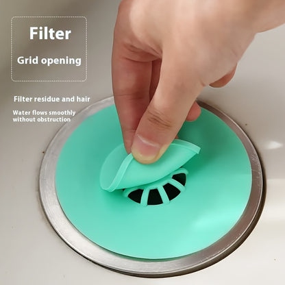 2-in-1 Silicone Drain Tub Stopper